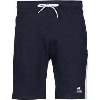 Le Coq Sportif Pantalones Cortos Deportivos Bas N°1 Negro Blanco XL