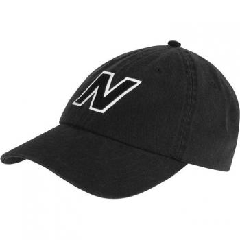Gorra New Balance V990 Block N Curved Brim Negro Blanco
