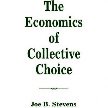 The Economics Of Collective Choice
