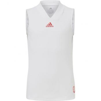 Camiseta de tenis para niños adidas Q3 Match sin mangas