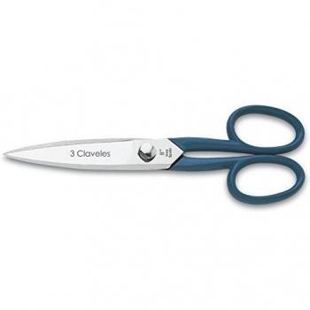 3 Claveles 411 Tijera para Cocina de 8 Pulgadas, 26.29X9.59X2.20Cm, Azul