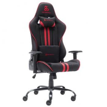 Silla Gaming Newskill Kitsune V2 - Tela Transpirable Negro Espacial/Rojo