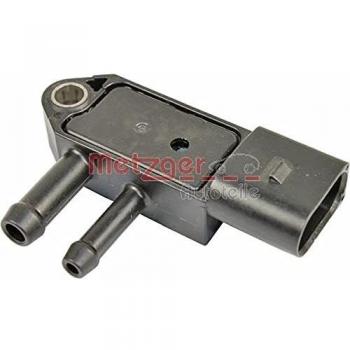 Sensor de presión de gases de escape METZGER 0906139 para Audi A1, A3, A4, A6, Q5 y VW Caddy, Eos, Golf, Polo y Touran