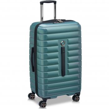 Delsey Shadow 5.0 XL Green Hard-shell Trolley Suitcase 73 cm with 4 Double Wheels