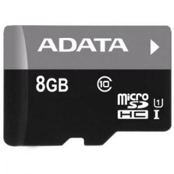 ADATA Premier microSDHC UHS-I U1 Class10 8GB w/ Micro Reader V3 8GB MicroSDHC Class 10 memoria flash - Tarjeta de memoria