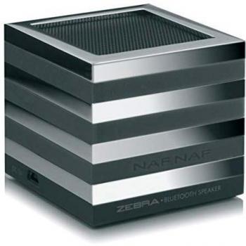 Altavoz Bluetooth Portátil Naf Naf Cebra DNI073 - Gris - Amplificador 3W - Función Manos Libres