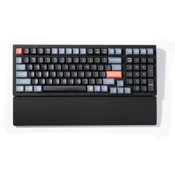Descanso de muñeca de silicona Keychron K4 Pro/Q5/V5 - Soporte ergonómico para teclado y ratón