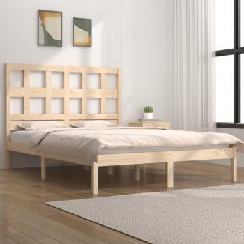 Cama de madera maciza de pino 120x200 cm