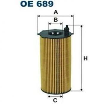 Filtron OE689 Bloque de Motor