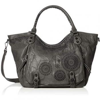 Desigual Rotterdam, Bolso Para Mujer 28x45x16cm U Negro
