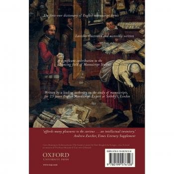 Comprehensive English Manuscript Terminology Dictionary: 1450-2000