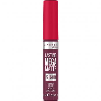 Rimmel London Lasting Mega Matte Liquid Lipstick Nº 940 Rock Me Purple 7.4 ml
