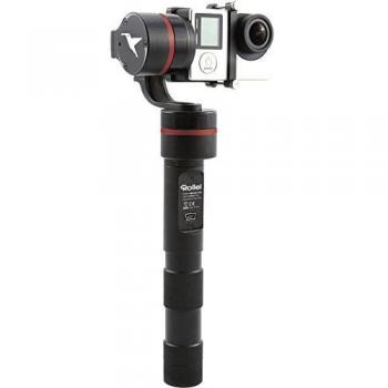 Rollei eGimbal G4 - Suspensión Cardánica Manual - Estabilizador Electrónico - para GoPro Hero 3, 3+ y 4