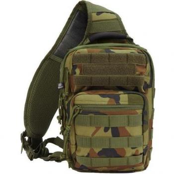 Brandit US Cooper Medium EDC Sling Backpack 8L Woodland Camo