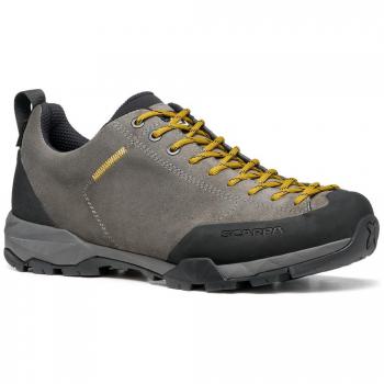 Zapatillas de Trekking Scarpa Mojito Trail GTX para Hombre, Color Gris Amarillo Negro, Talla 42