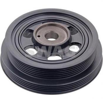 Polea de cigüeñal SWAG 62 93 1187 para PEUGEOT Boxer Furgón y CITROËN Jumper II, tipo: Polea, características: compatible con motores 4PK + 6PK
