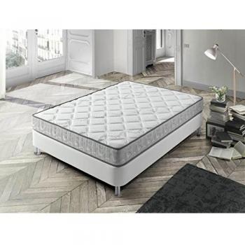 marckonfort Colchón Viscoelástico Bio-Pur 180X200, 18 cm de Altura, 2 cm de Viscoelástica de 65 Kg/m³, Independencia de lechos, Firmeza Media, Alta Durabilidad