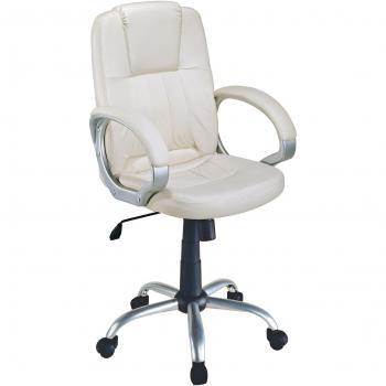 Eurosilla Standford - Silla de escritorio, 112 x 55 x 60 cm, color blanco
