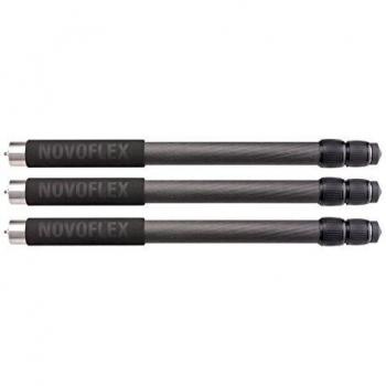 Novoflex QuadroLeg 39mm Carbon Tripod, 3 Sections, 3 Pieces