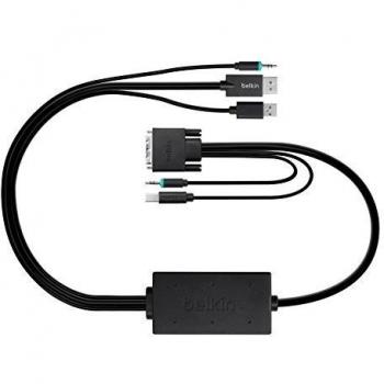Linksys F1D9017B06 KVM cable 1.8 m Black