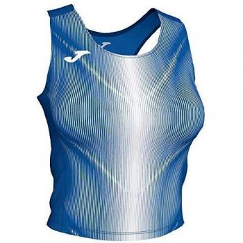 Joma Olimpia Top Señora, Mujer, Royal-Blanco, L
