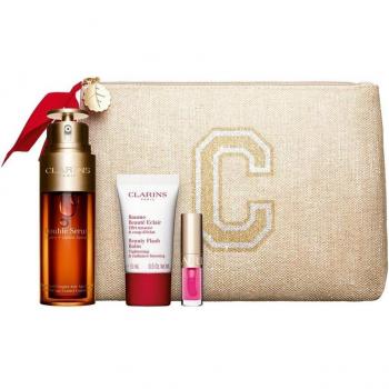 Clarins Double Serum Complete Age Control Collection Set 4 Pieces