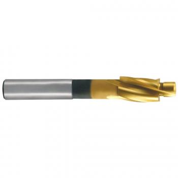 Avellanador plano DIN 373 HSS-TiN con rosca M3
