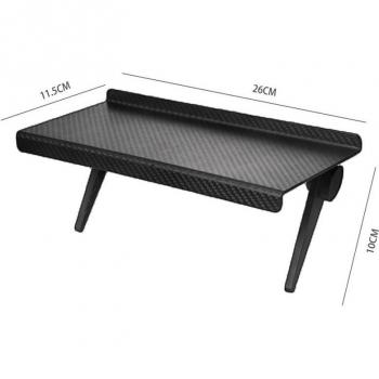 Estante Organizador Ajustable para Pantalla de TV y Monitor de Escritorio - Soporte Superior para Oficina y Hogar
