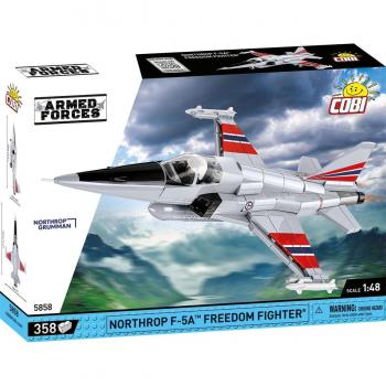 COBI Armed Forces 1:48 Northrop F-5A Freedom Fighter Building Kit - 358 Pieces