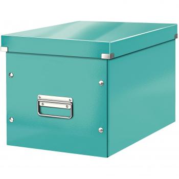 Caja de Almacenamiento Grande Leitz Click & Store Cube Color Azul Hielo 32 x 31 x 36 cm