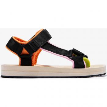 Sandalias abiertas de mujer de estilo deportivo D.Franklin - Color negro