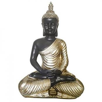 Figura Decorativa DKD Home Decor Dorado Buda Resina (31 x 22 x 49 cm)