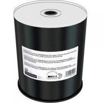 CD-R 700MB 80Min 52x Full Printable Thermo Proselect Diamante - Paquete de 100 unidades