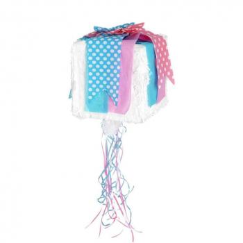 Piñata Gender Reveal Pull de 35x45 cm