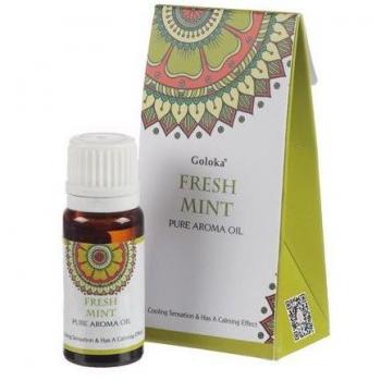 ACEITE AROMÁTICO ESENCIA MENTA FRESCA - FRESH MINT - GOLOKA - 10ml