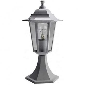 Sobremuro clasico blanco serie AURIGA 38x19x19 Cm Ip44 FABRILAMP
