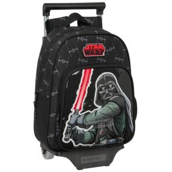 MOCHILA 524+CARRO 705 STAR WARS THE FIGHTER 27x33x10cm