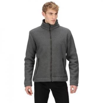 Chaqueta Forro Polar Regatta Garrian II para Hombre, Color Gris Tormenta/Negro, Talla XXL