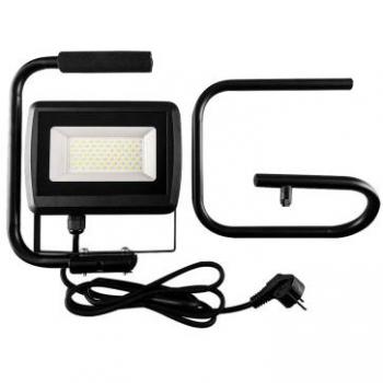 Proyector LED 50W con soporte, 4500 lúmenes, 6500K