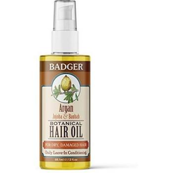 Tejón Bálsamo 59,1 Ml pelo aceite de argán para cabello seco/dañado