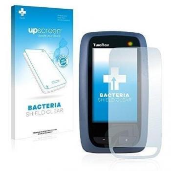 upscreen Bacteria Shield Clear Protector Pantalla para CompeGPS TwoNav Anima Película Protectora - Anti-Bacteria