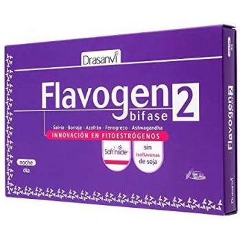 DRASANVI FLAVOGEN BIFASE 2 60 CAPSULAS, Único, Estándar