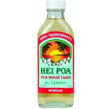 Hei Poa Aceite Corporal (Monoï Puro de Tahití, Perfume Tamanú), Tiare, 100 mililitros