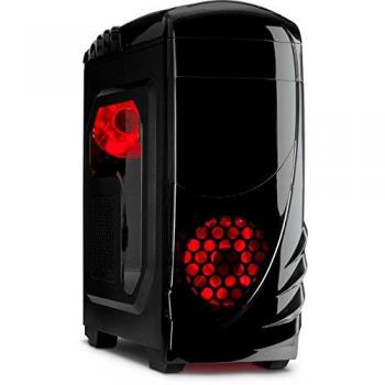 Inter-Tech K-2 GTS Torre Negro - Caja de ordenador