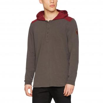 Maloja Lava Camiseta de Manga Larga, Hombre, Gris, L