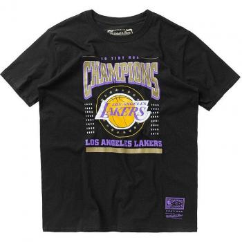 LA Lakers NBA T-Shirt - Mitchell & Ness Black XS Male