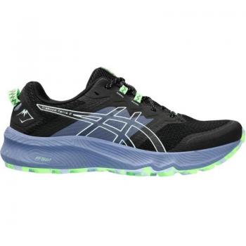 Zapatillas de Trail Asics Trabuco Terra 2 para Hombre - Negro y Azul, modelo 1011B607-002
