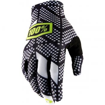 Inconnu 100% CELIUM Guante de montaña Unisex, Negro/Blanco