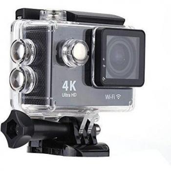 Andoer Full HD 4K(3840*2160) Ultra HD Wifi 30M Impermeable 2.0 1080p60 fps 12MP Deportivo Acción Cámara DV 170° Ángel Lente Ancho