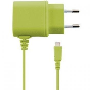 Ksix B1740CD02VE - Cargador directo 1A micro USB, color verde